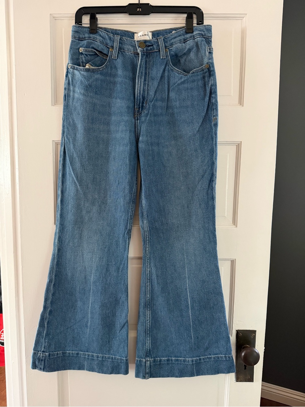 Frame Denim Size 28- Extreme Flare Ankle